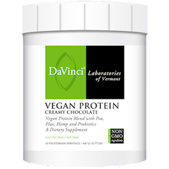 DaVinci Labs Vegan Protein Creamy Choc. 15 servings