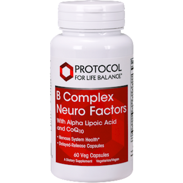 Protocol For Life Balance B Complex Neuro Factors 60 vegcaps