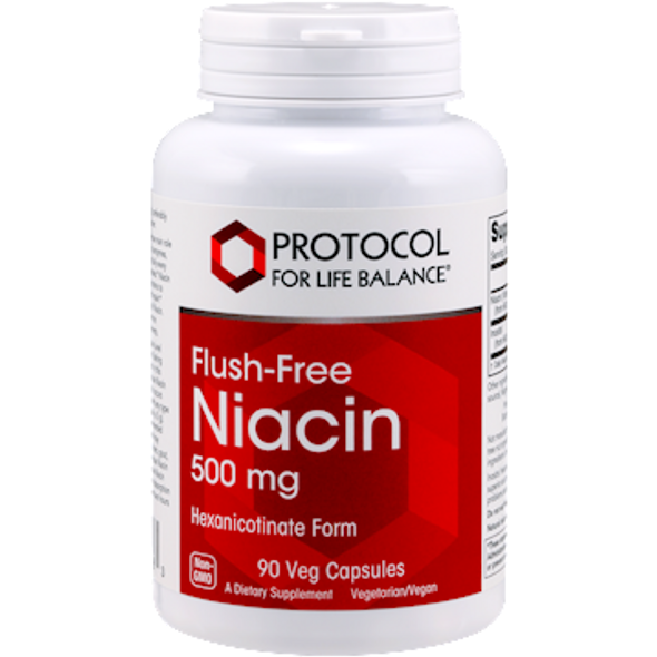 Protocol For Life Balance Flushfree Niacin 500 Mg 90 Vegcap