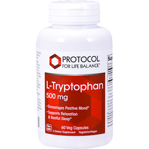 Protocol For Life Balance LTryptophan 500 mg 60 vegcaps