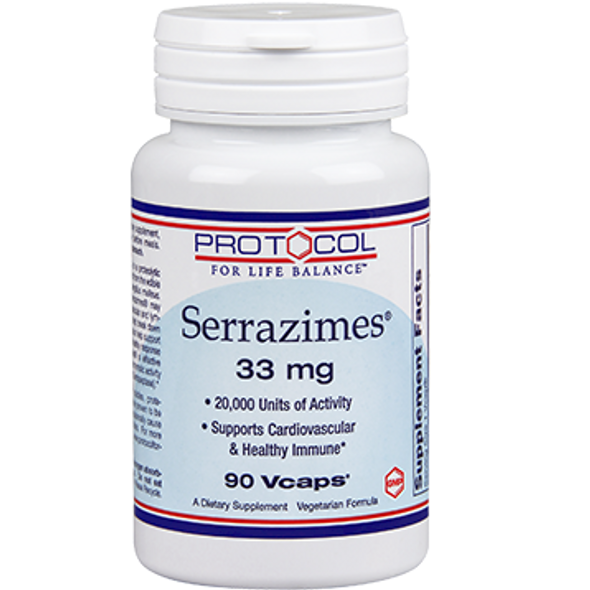 Protocol For Life Balance Serrazimes 33 mg 90 vcaps