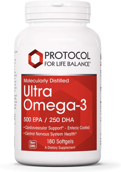 Protocol For Life Balance Ultra Omega3 180 Gels