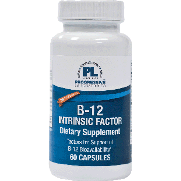 Progressive Labs B12 Intrinsic Factor  60 capsules