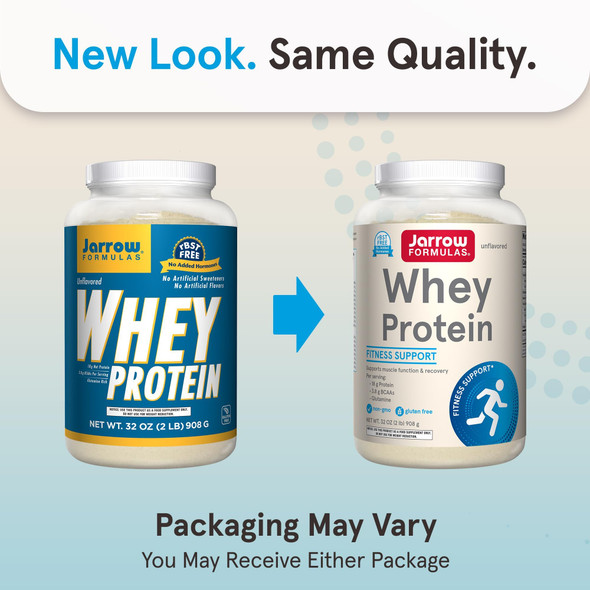 Jarrow Formulas Whey Protein Unflavored 32 oz