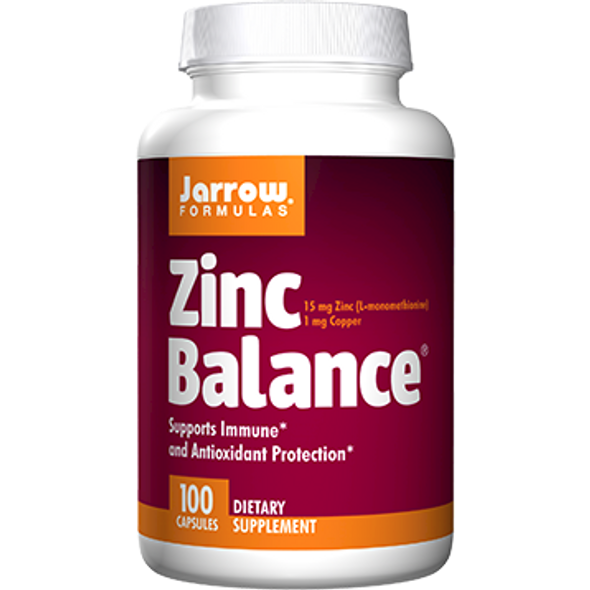 Jarrow Formulas Zinc Balance 15 mg 100 caps