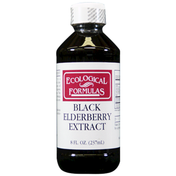 Ecological Formulas Black Elderberry Extract 8 oz