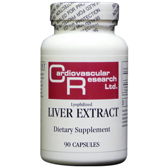 Ecological Formulas Liver Extract 550 mg  90 capsules