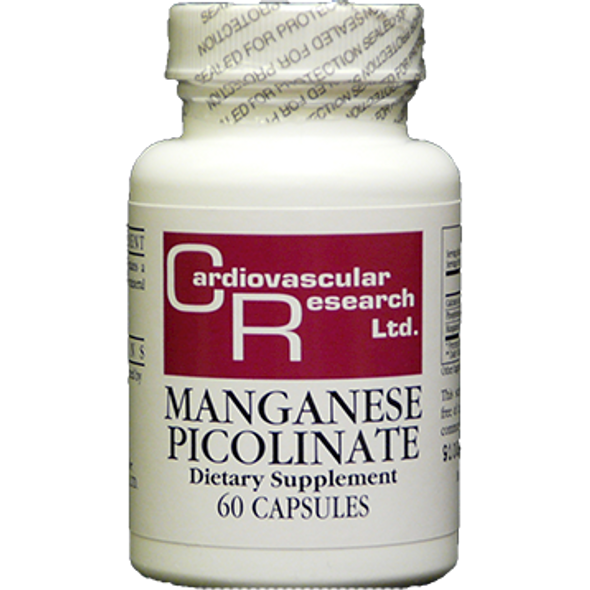 Ecological Formulas Manganese Picolinate 20 mg  60 capsules