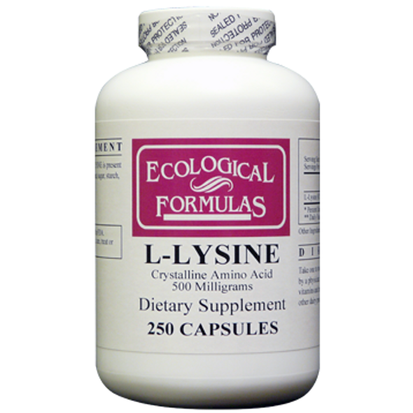 Ecological Formulas LLysine 500 mg  250 capsules