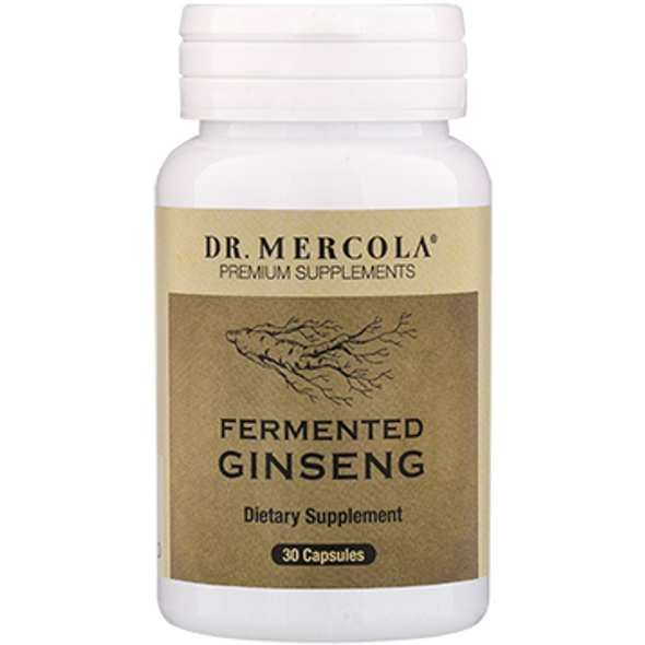 Dr. Mercola Fermented Ginseng 30 caps