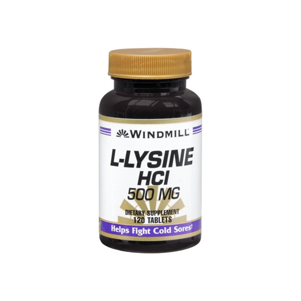 Windmill L-Lysine HCl 500 mg Tablets 120 Tablets