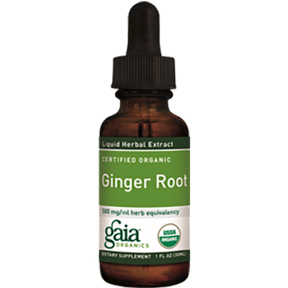 Gaia Herbs Ginger Root Organic 1 oz