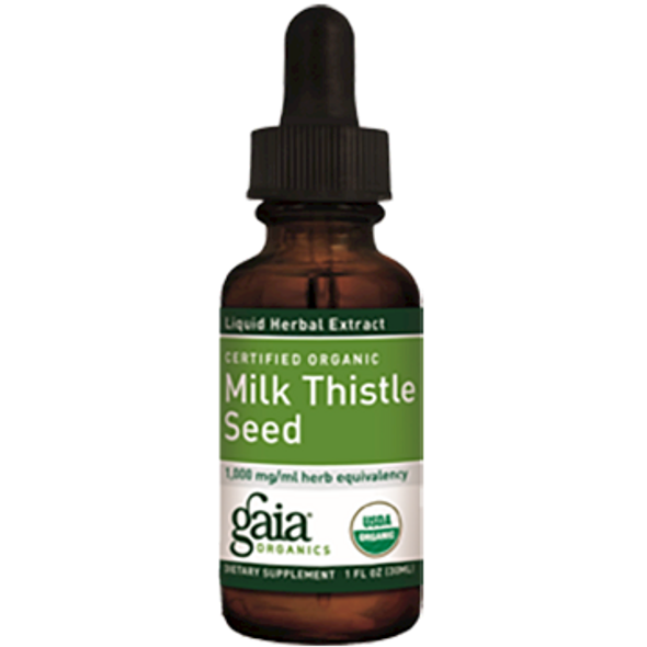 Gaia Herbs Milk Thistle Seed 1 oz