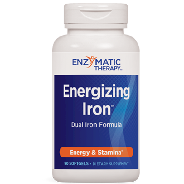 Enzymatic Therapy Energizing Iron  90 Gels