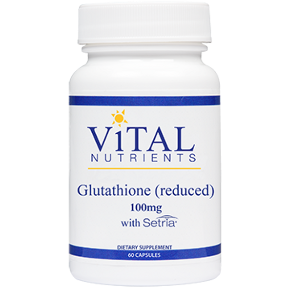 Vital Nutrients Glutathione reduced 100 mg 60 caps