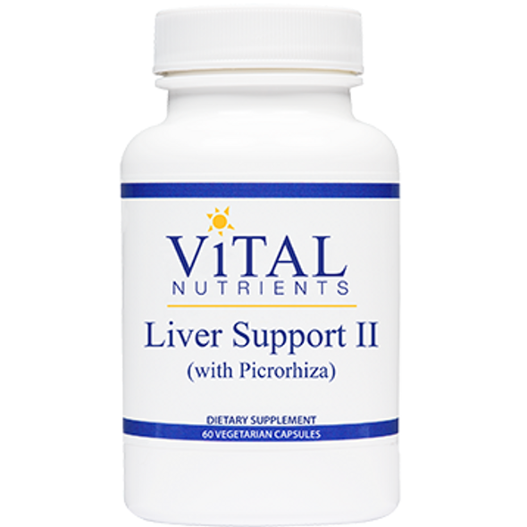 Vital Nutrients Liver Support II w Picrorhiza 60 vcaps