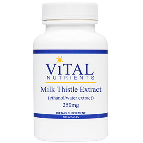 Vital Nutrients Milk Thistle Extract 250mg 60caps