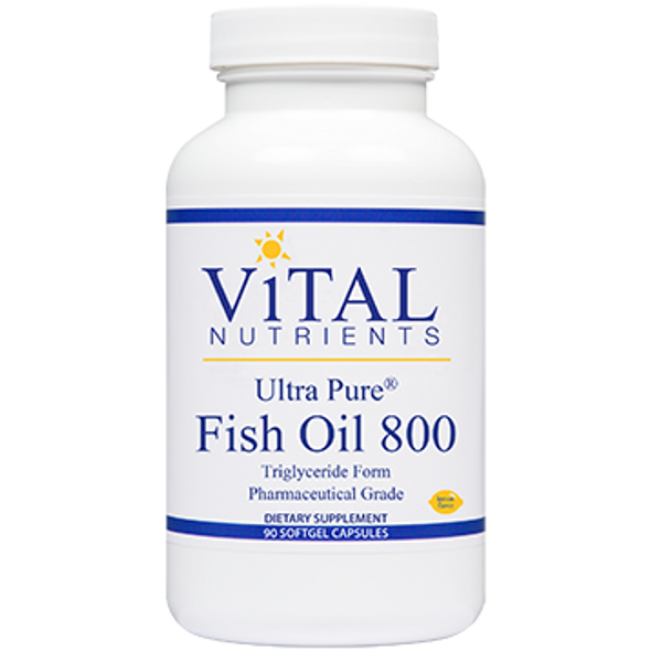 Vital Nutrients Ultra Pure Fish Oil 800 90 softgels