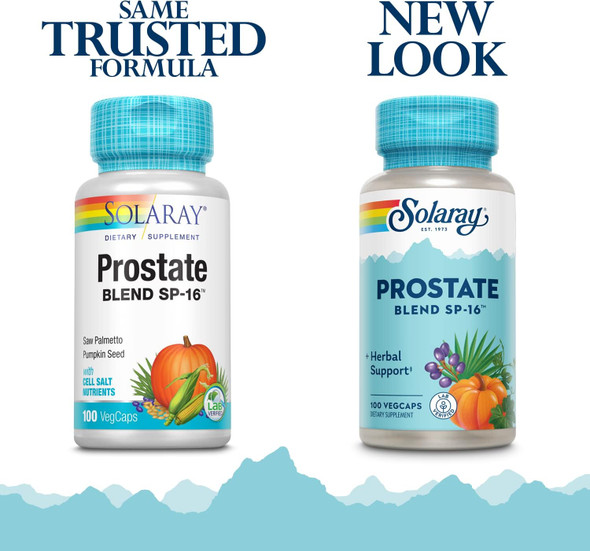 Solaray Prostate Blend SP-16 VCapsules | 100 Count