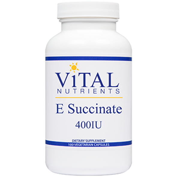 Vital Nutrients Vitamin E Succinate 400 IU 100 vcaps