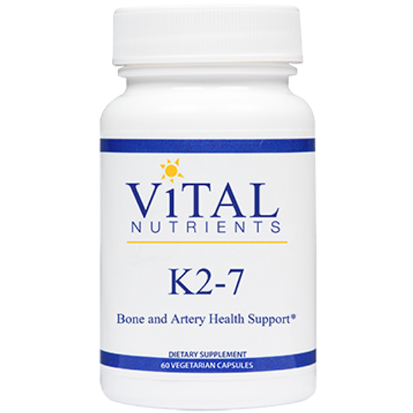 Vital Nutrients Vitamin K27 60 Vegcaps