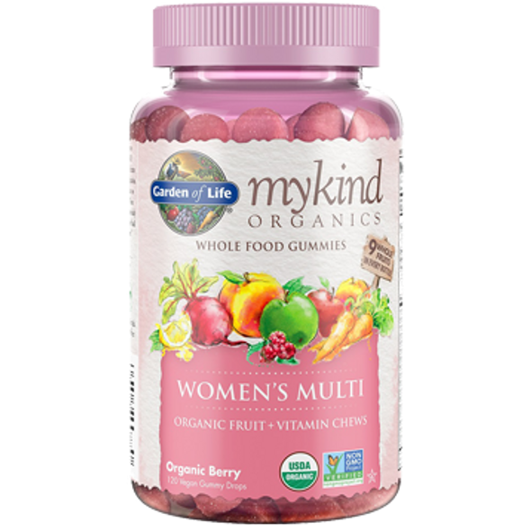 Garden of Life Mykind Womens MultiBerry 120 Gummy