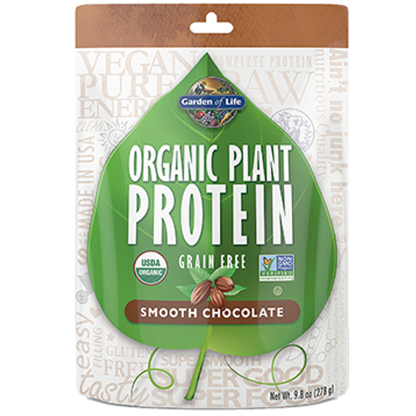 Garden of Life Organic Plant Protein Chocolate 9 oz