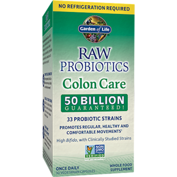 Garden of Life Raw Probiotics Colon Care ST 30 vegcaps