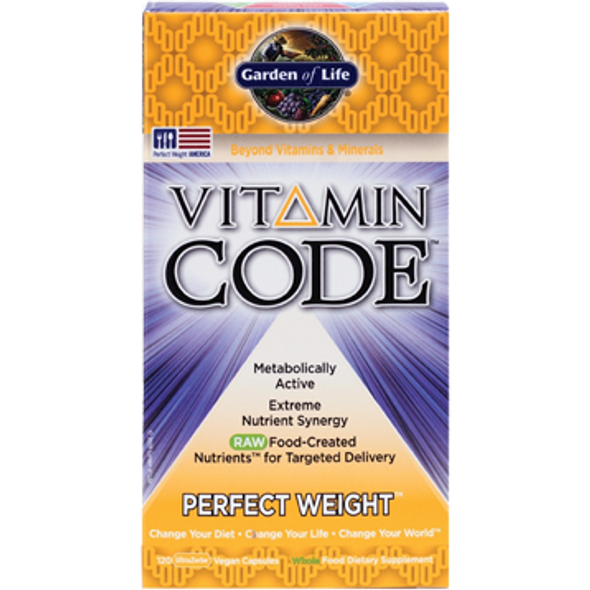 Garden of Life Vitamin Code Perfect Weight 120 vcaps