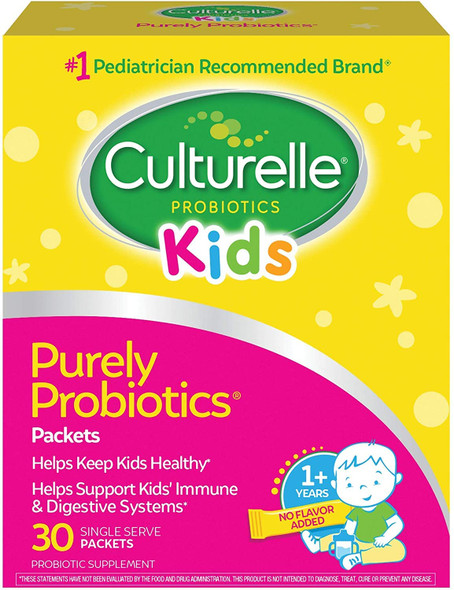 Culturelle Kids Packets Daily Probiotic Supplement 30 Ea Pack of 2