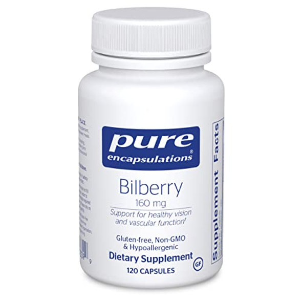 Pure Encapsulations Bilberry 160 mg 120 vegcaps