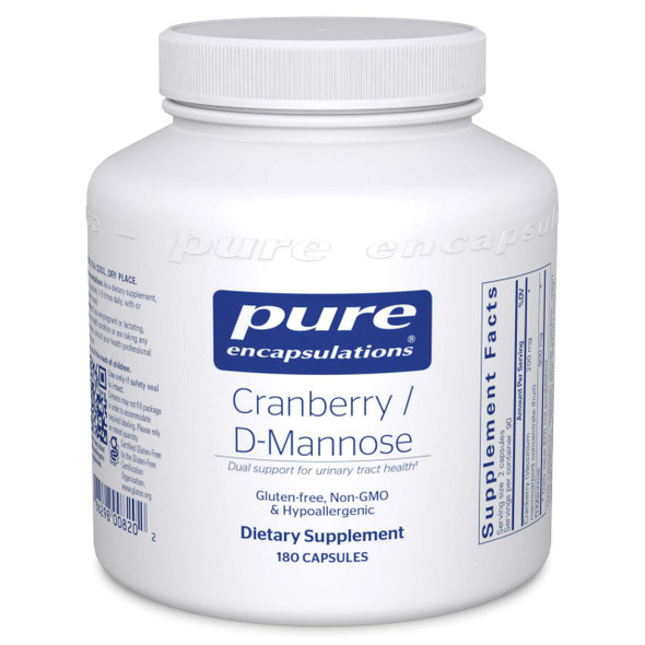 Pure Encapsulations Cranberry/dMannose 180 vcaps