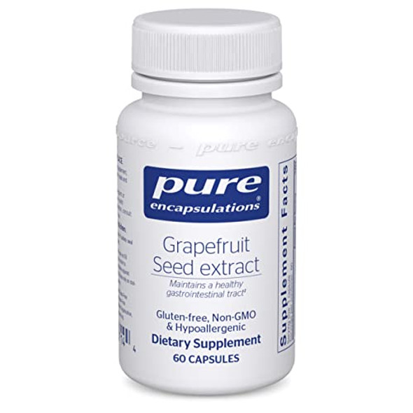 Pure Encapsulations Grapefruit Seed Extract 250 mg 60 vcaps