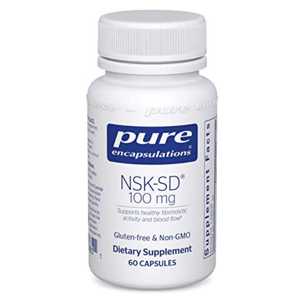 Pure Encapsulations NSKSD Nattokinase 100 mg 60 caps