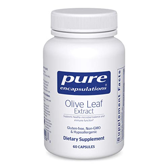 Pure Encapsulations Olive Leaf extract 60 vegcaps