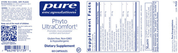 Pure Encapsulations Phyto UltraComfort 60 vcaps