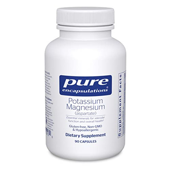 Pure Encapsulations Potassium Magnesium aspartate 90 vcaps