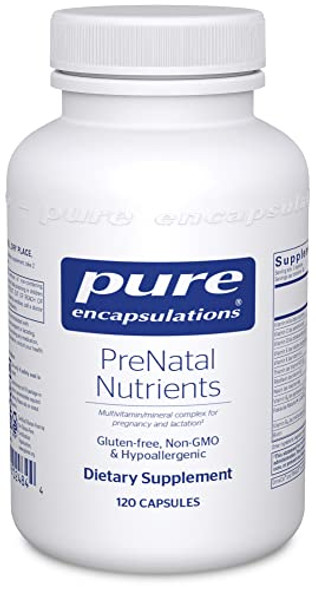 Pure Encapsulations Prenatal Nutrients 120 Vcaps