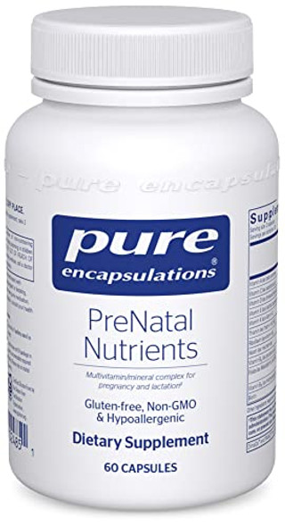 Pure Encapsulations Prenatal Nutrients 60 Vcaps