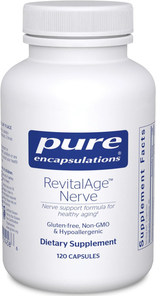 Pure Encapsulations Revitalage Nerve 120 Caps