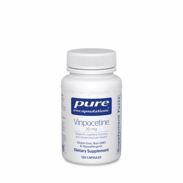 Pure Encapsulations Vinpocetine 20 mg 120 vegcaps