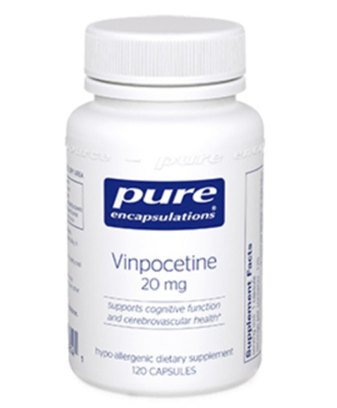 Pure Encapsulations Vinpocetine 20 mg 60 vegcaps