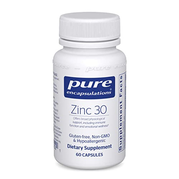 Pure Encapsulations Zinc 30 60 vcaps