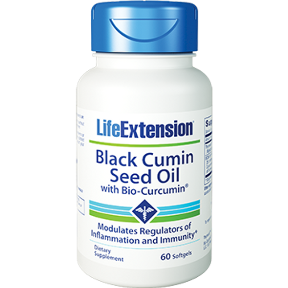 Life Extension Black Cumin Seed w/BioCurcumin 60gels
