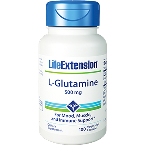 Life Extension Glutamine 500 mg 100 caps