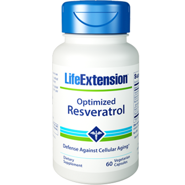 Life Extension Optimized Resveratrol 60 vegcaps