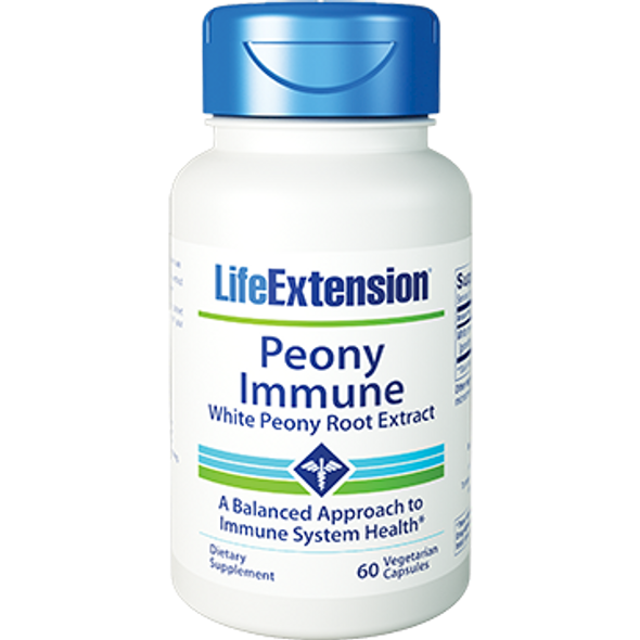 Life Extension Peony Immune 600 mg 60 vegcaps