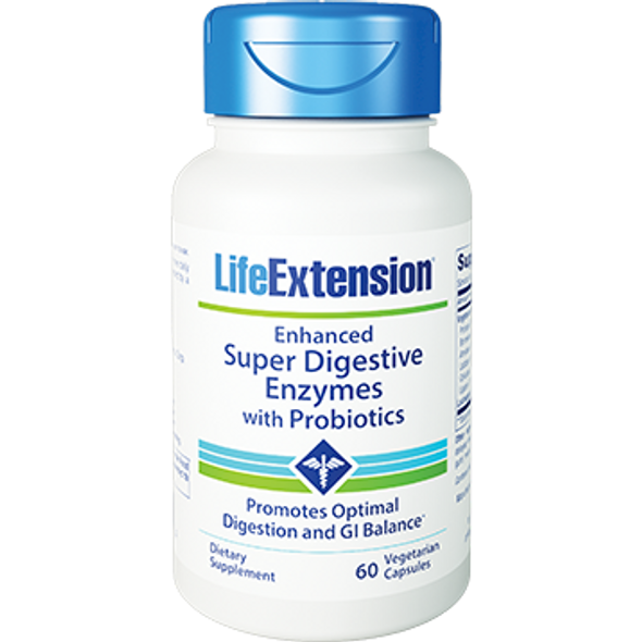 Life Extension Super Digestive Enzymes w/Pro 60 vegcaps