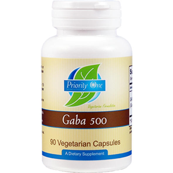 Priority One Vitamins Gaba 500 90 caps