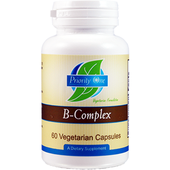 Priority One Vitamins Priority Bcomplex 60 Vcaps